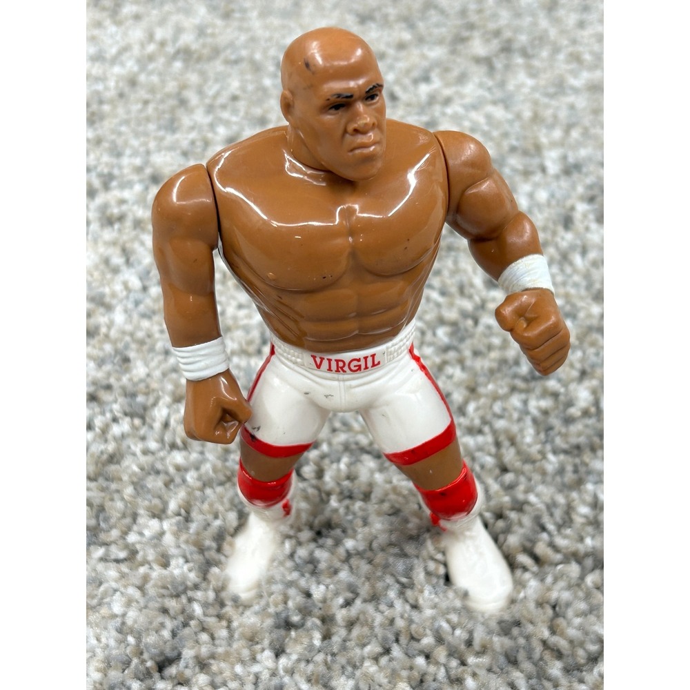 Vintage 1992 WWF Hasbro Virgil Action Figure Series 4 Wrestling Toy